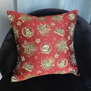 Подушка двусторонняя New Year Merveille rouge