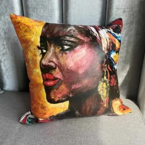 Подушка Afro woman